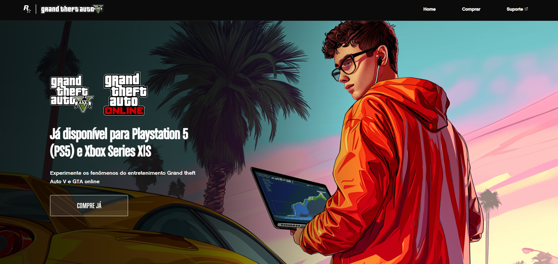 site que fala sobre o jogo GTA San Andreas